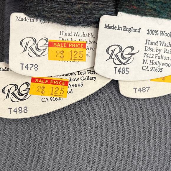 VTG Rainbow Gallery Tweedie 18 Wool Yarn Lot 34 Skeins England Needlepoint Craft - Picture 6 of 16